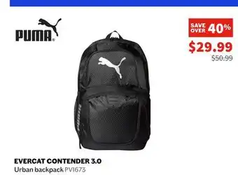 Sports Experts PUMA Evercat Contender 3.0 Urban backpack offer
