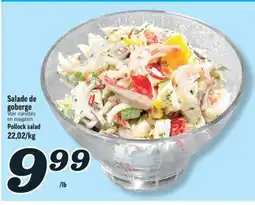 Marché Richelieu SALADE DE GOBERGE | POLLOCK SALAD offer