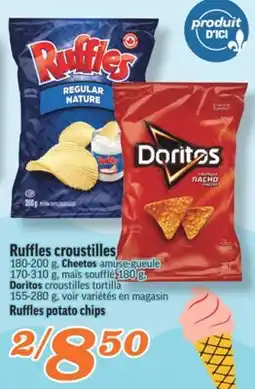 Marché Richelieu RUFFLES CROUSTILLES | RUFFLES POTATO CHIPS offer