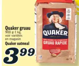 Marché Richelieu QUAKER GRUAU | QUAKER OATMEAL offer