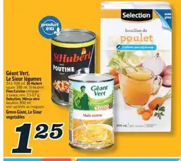 Marché Richelieu GÉANT VERT, LE SIEUR LÉGUMES | GREEN GIANT, LE SIEUR VEGETABLES offer
