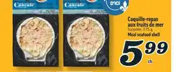 Marché Richelieu COQUILLE-REPAS AUX FRUITS DE MER | MEAL SEAFOOD SHELL offer