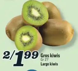 Marché Richelieu GROS KIWIS | LARGE KIWIS offer