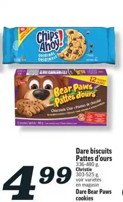 Marché Richelieu BISCUITS PATTES D'OURS DARE | DARE BEAR PAWS COOKIES offer