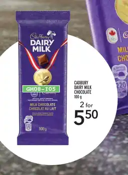 Metro CADBURY DAIRY MILK CHOCOLATE offer