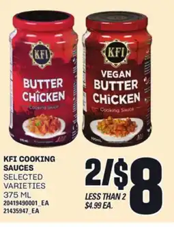 Loblaws KFI COOKING SAUCES, 375 ML offer