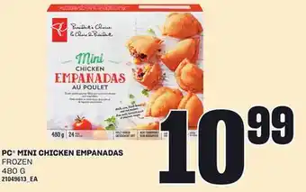 Loblaws PC MINI CHICKEN EMPANADAS, 480 G offer