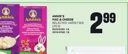 Loblaws ANNIE'S MAC & CHEESE, 170g offer