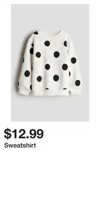 H&M Sweatshirt offer