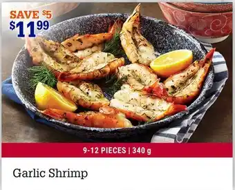 M & M Food Market Garlic Shrimp offer