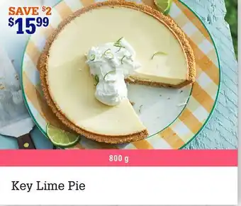 M & M Food Market Key Lime Pie offer