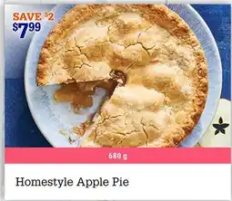 M & M Food Market Homestyle Apple Pie offer