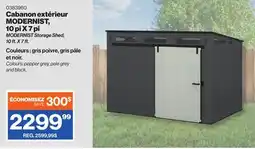 Patrick Morin MODERNIST Storage Shed, 10 ft. X 7 ft offer