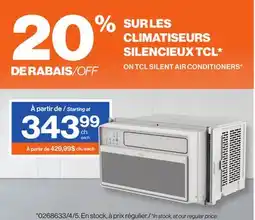Patrick Morin TCL SILENT AIR CONDITIONERS offer