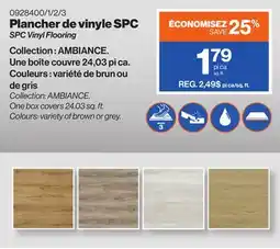 Patrick Morin SPC Vinyl Flooring offer