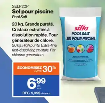 Patrick Morin Pool Salt offer