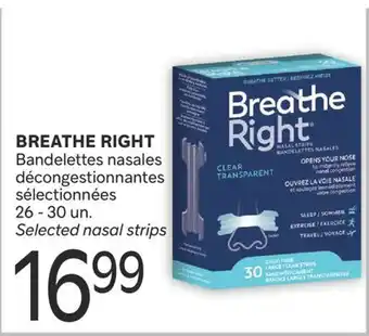 Brunet BREATHE RIGHT Bandelettes nasales décongestionnantes sélectionnées offer
