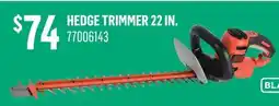 Canac Hedge Trimmer 22 in offer