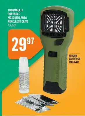 Canac Thermacell Portable Mosquito Area Repellent Olive offer