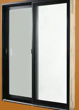 Canac Sliding Double Patio Door Black offer