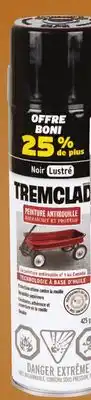 Canac Tremclad Anti-Rust Black Gloss Paint - 425 g offer