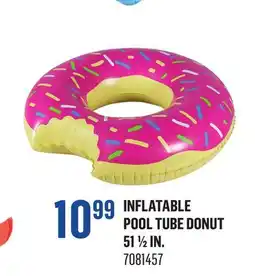 Canac Inflatable Pool Tube Donut 51 1/2 in offer