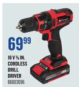 Canac 18 V 3/8 in. Cordless Drill Driver offer