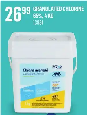 Canac Granulated Chlorine offer