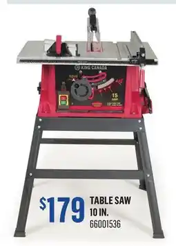 Canac Table Saw 10 in offer