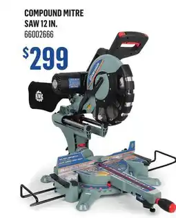 Canac Compound Mitre Saw 12 in offer