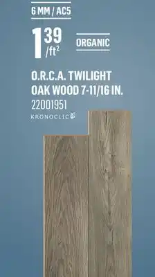 Canac O.R.C.A. Laminate Flooring offer