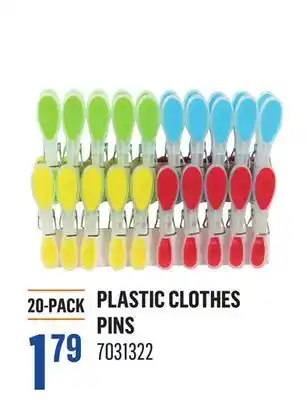Canac Plastic Clothes Pins offer