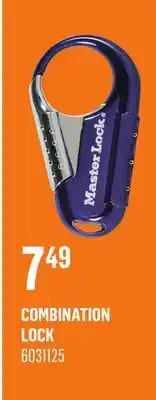 Canac Combination lock offer