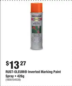 Home Depot RUST-OLEUM Inverted Marking Paint Spray • 426g offer