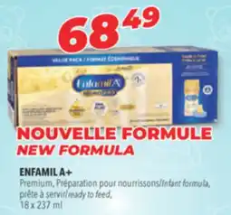 Familiprix ENFAMIL A+,Infant formula, ready to feed, 18 x 237 ml offer