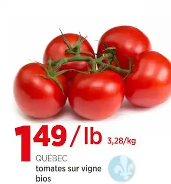 Avril Tomates sur vigne bios offer