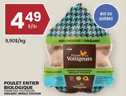 Rachelle-Bery Grocery FERME DES VOLTIGEURS ORGANIC WHOLE CHICKEN offer