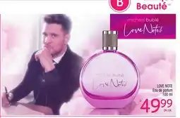 Uniprix LOVE NOTE Eau de parfum offer