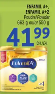 Uniprix ENFAMIL A+, ENFAMIL A+2 Poudre/Powder offer