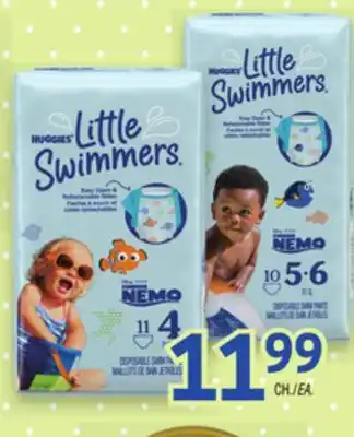 Uniprix HUGGIES LITTLE SWIMMERS Maillots de bain jetables/Disposable swimpants offer