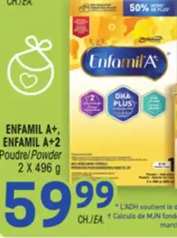 Uniprix ENFAMIL A+, ENFAMIL A+2 Poudre/Powder offer