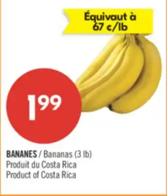 Shoppers Drug Mart Bananas offer