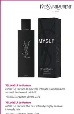 Shoppers Drug Mart YSL MYSLF Le Parfum offer