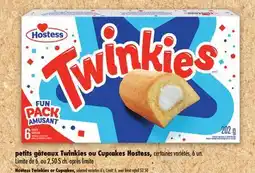 Maxi PETITS GÂTEAUX TWINKIES OU CUPCAKES HOSTESS offer