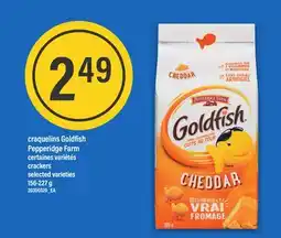 Maxi CRAQUELINS GOLDFISH PEPPERIDGE FARM offer