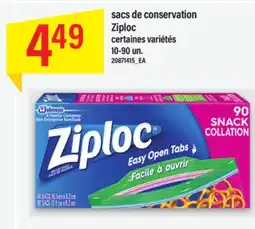 Maxi SACS DE CONSERVATION ZIPLOC, 10-90 un offer