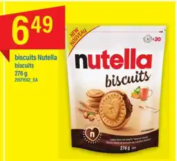 Maxi BISCUITS NUTELLA BISCUITS, 276 g offer