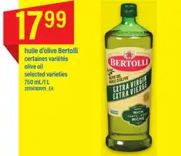 Maxi HUILE D'OLIVE BERTOLLI, 750 mL/1 L offer
