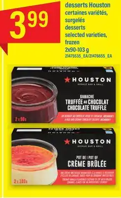 Maxi DESSERTS HOUSTON, 2x90-103 g offer