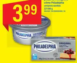 Maxi PRODUIT DE FROMAGE À LA CRÈME PHILADELPHIA, 227-280 g offer